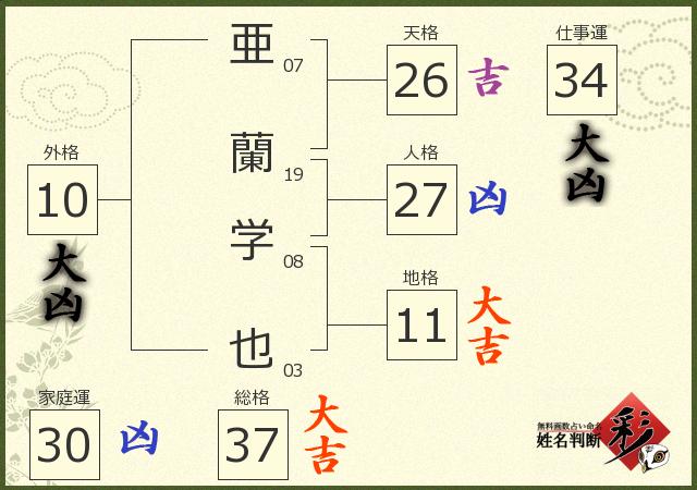 診断結果画像