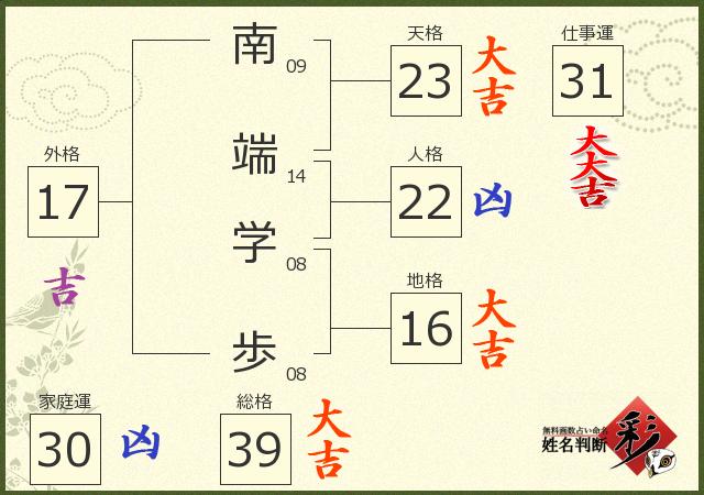 診断結果画像