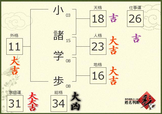 診断結果画像