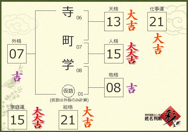 診断結果画像