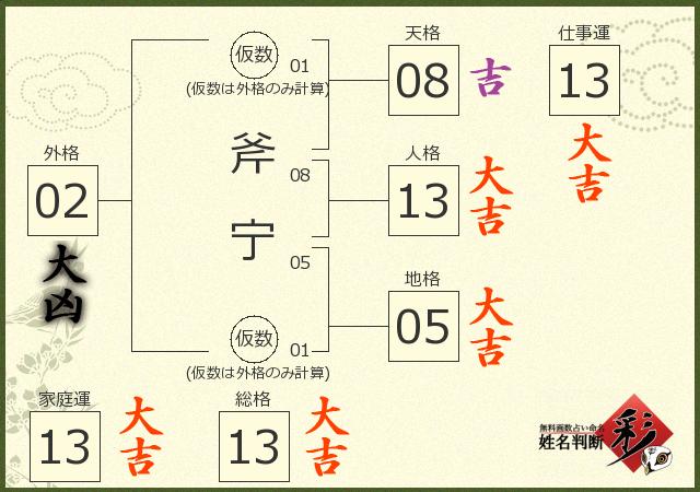 診断結果画像