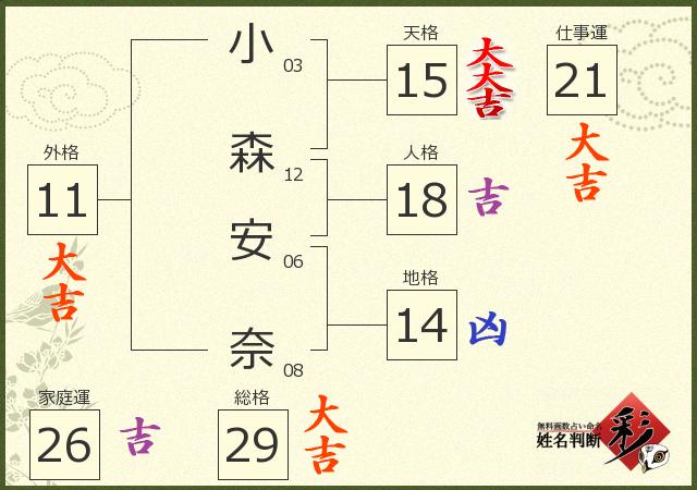 診断結果画像