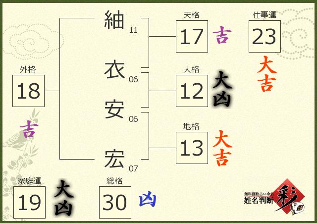 診断結果画像