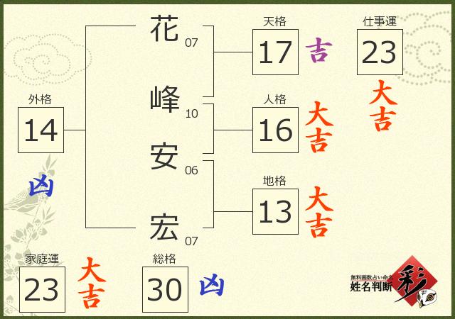 診断結果画像