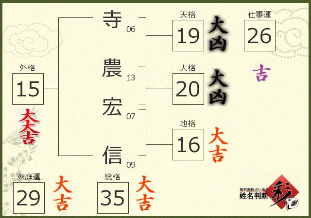診断結果画像