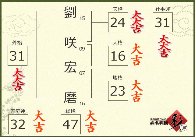 診断結果画像