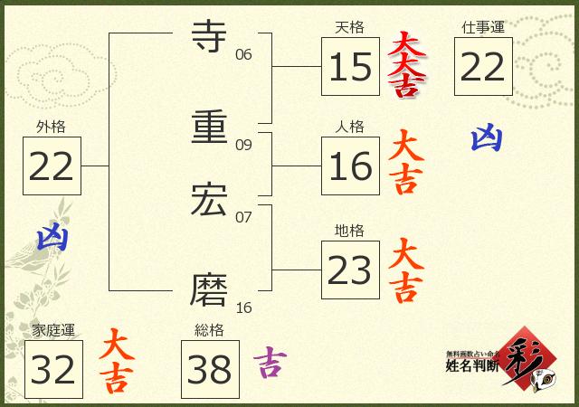 診断結果画像