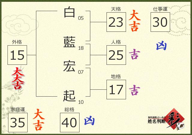 診断結果画像