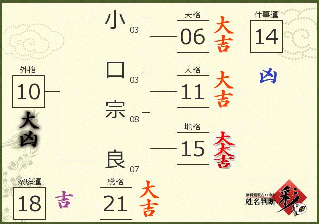 診断結果画像