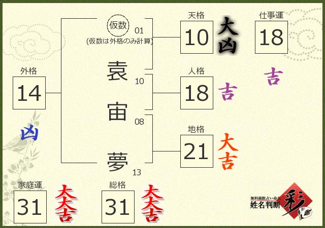 診断結果画像