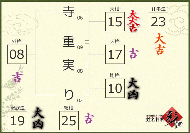 診断結果画像