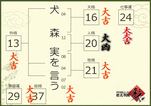 診断結果画像
