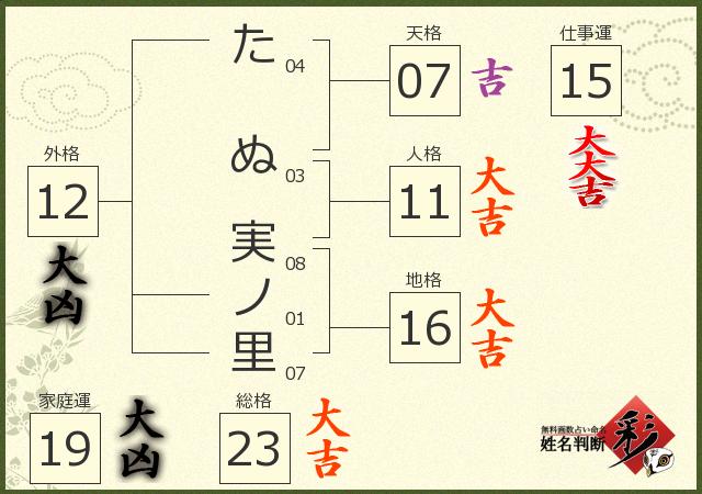 診断結果画像