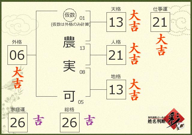 診断結果画像