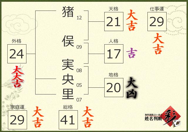 診断結果画像