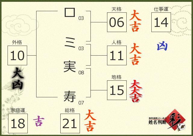診断結果画像