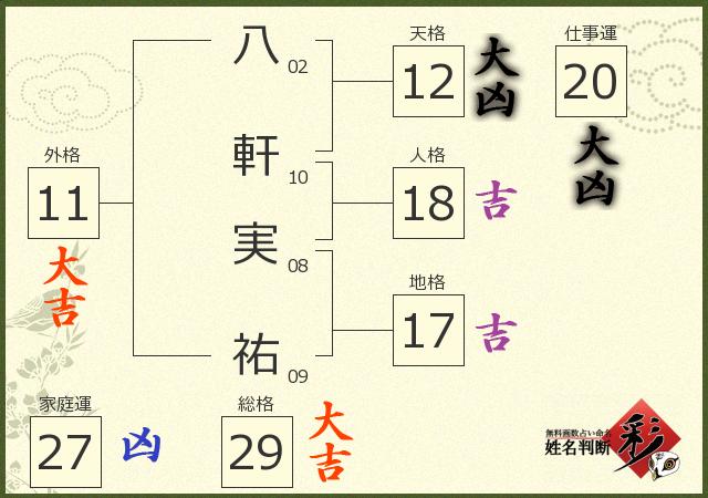 診断結果画像