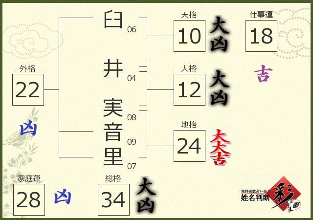 診断結果画像