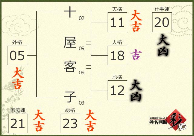 診断結果画像