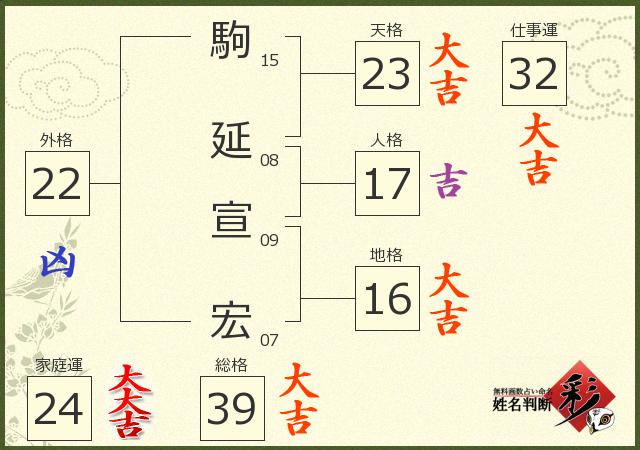 診断結果画像