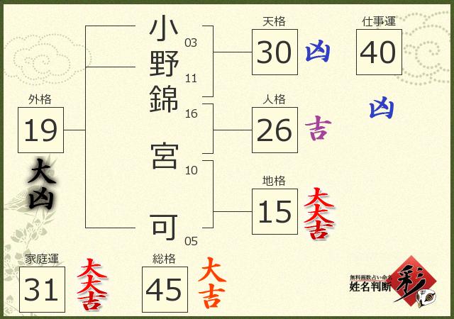 診断結果画像
