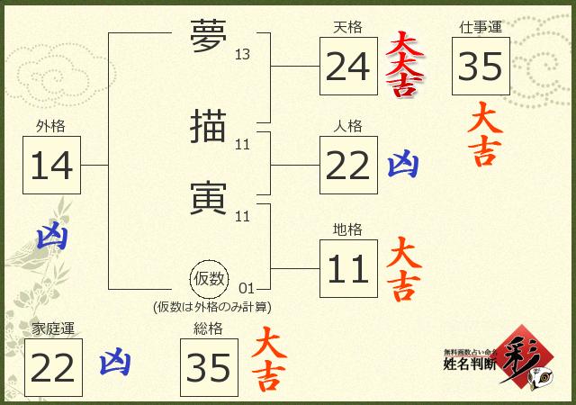 診断結果画像