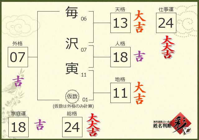 診断結果画像