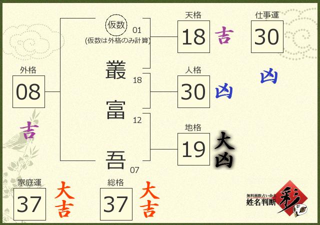診断結果画像