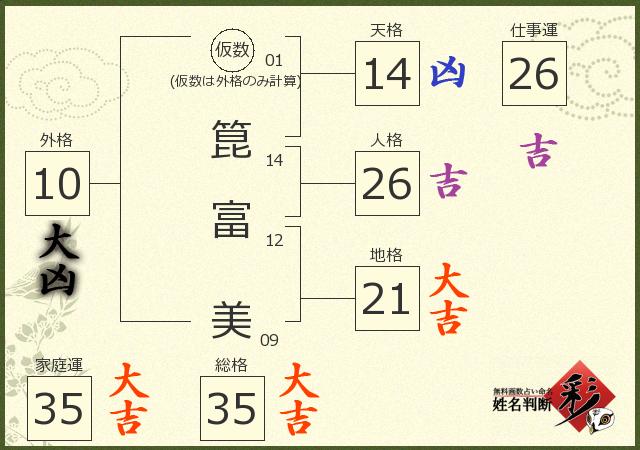診断結果画像