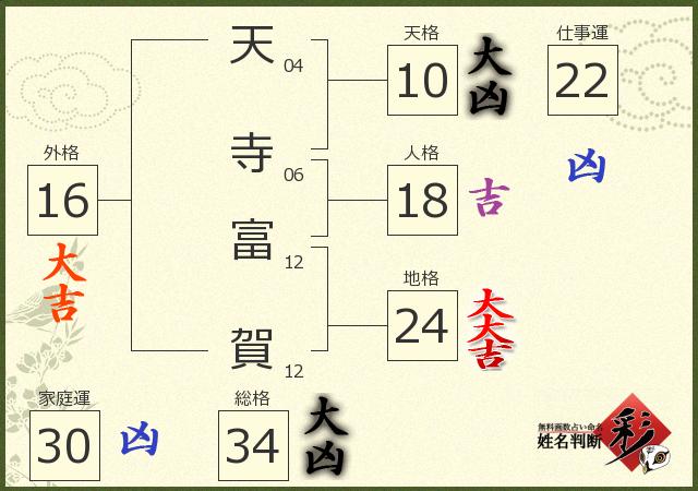 診断結果画像