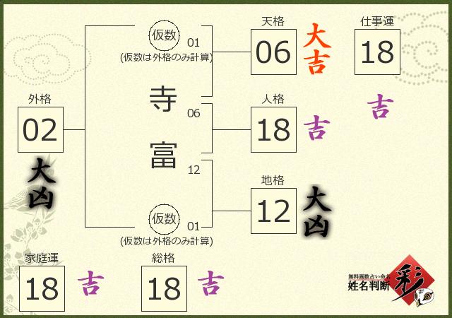 診断結果画像