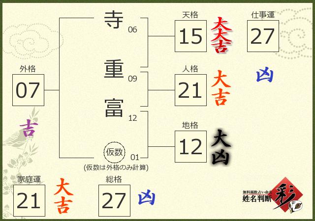 診断結果画像