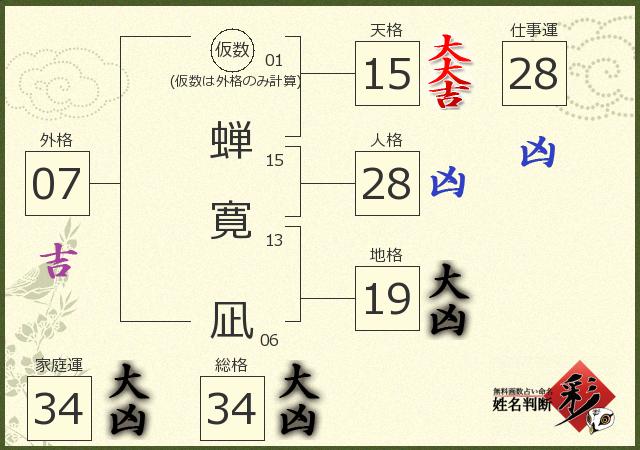 診断結果画像