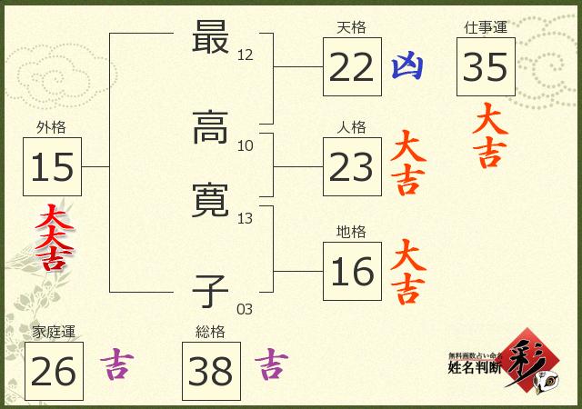 診断結果画像