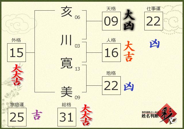 診断結果画像