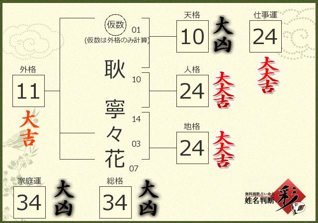 診断結果画像