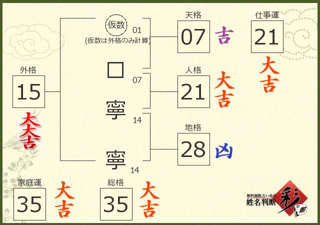 診断結果画像