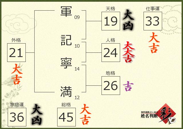 診断結果画像