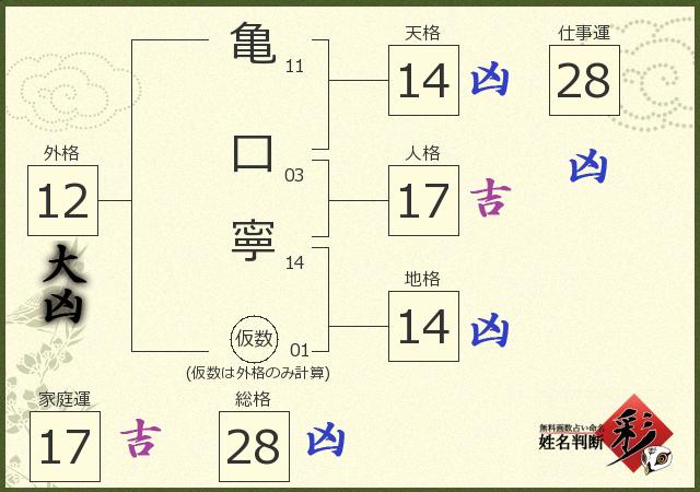 診断結果画像