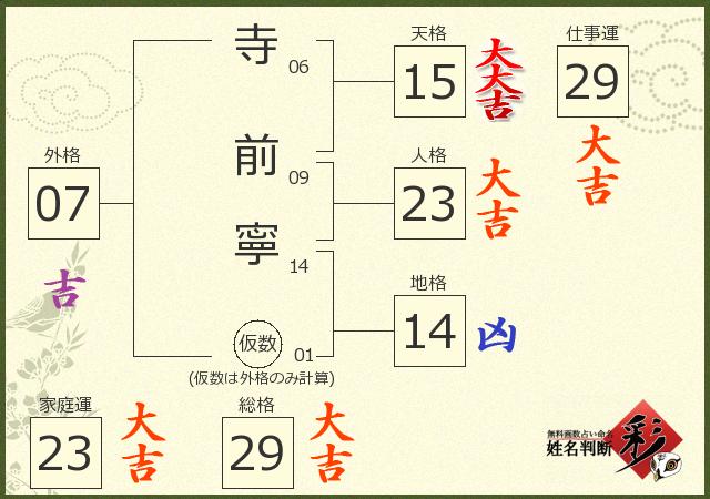 診断結果画像
