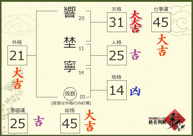 診断結果画像