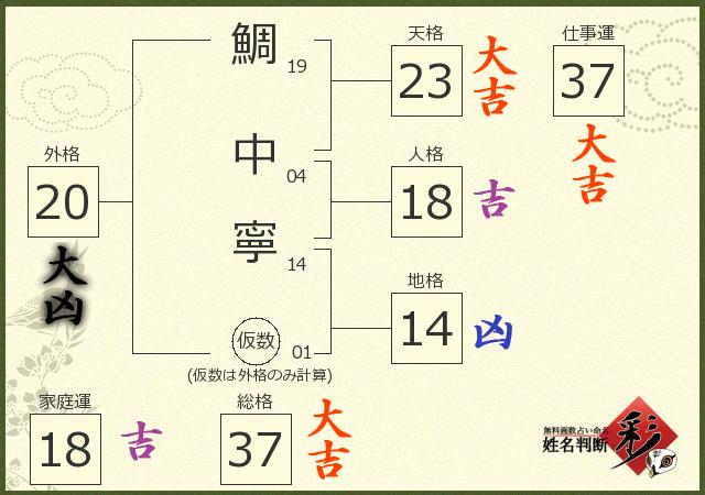 診断結果画像