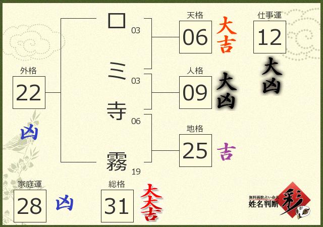 診断結果画像