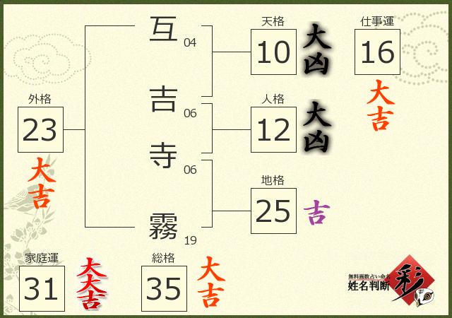 診断結果画像