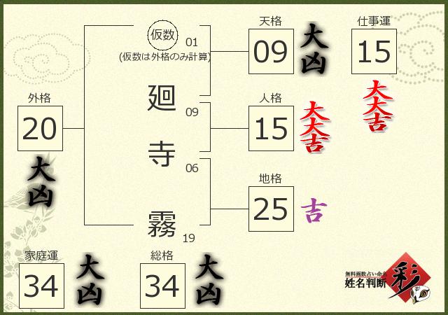 診断結果画像