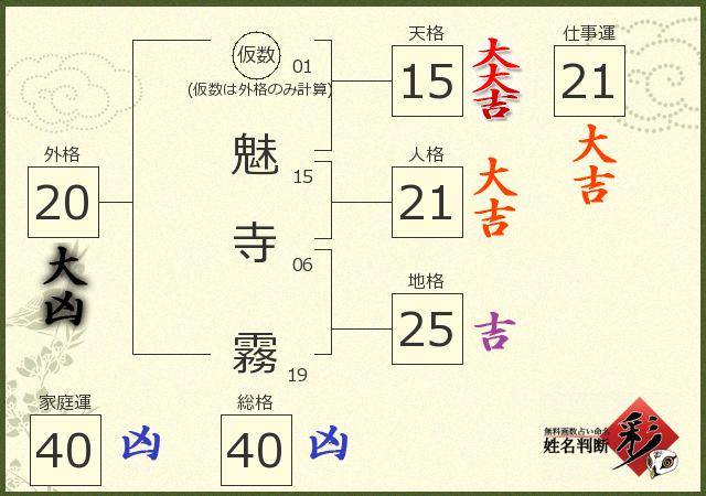 診断結果画像