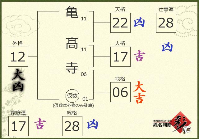 診断結果画像