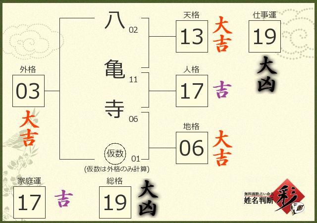 診断結果画像