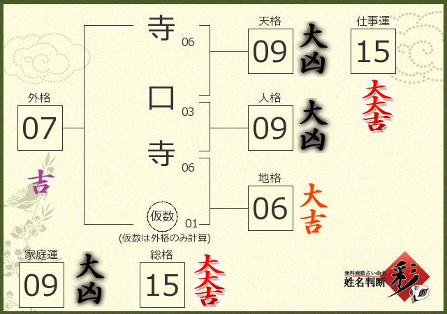 診断結果画像