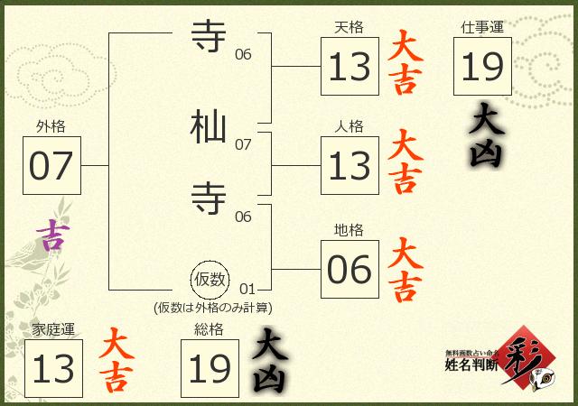 診断結果画像